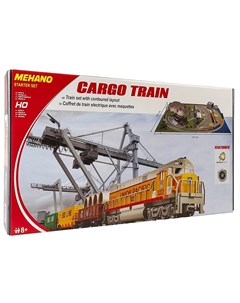 Железная дорога Cargo Train с ландшафтом Mehano