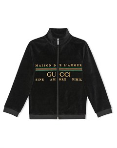 Куртка Maison de L Amour на молнии Gucci kids