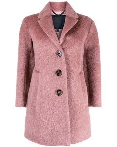 Однобортное пальто Burberry pre-owned