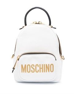 Мини рюкзак с логотипом Moschino