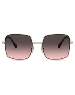 Солнцезащитные очки в квадратной оправе Miu miu eyewear