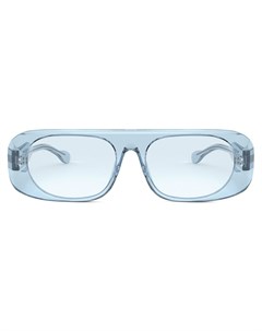 Солнцезащитные очки в прозрачной оправе Burberry eyewear