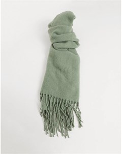 Зеленый шарф из супермягкого трикотажа Asos design