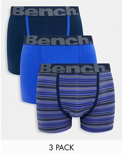 3 пары боксеров брифов Bench