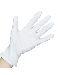 Перчатки латексные опудренные размер L 100 шт Safe&care