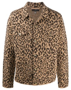 Куртка с леопардовым принтом Alanui