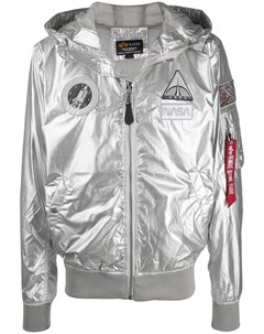 Куртка с капюшоном из коллаборации с NASA Alpha industries