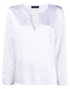 Атласная блузка с длинными рукавами Piazza sempione