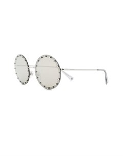 Солнцезащитные очки Valentino Garavani в круглой оправе Valentino eyewear
