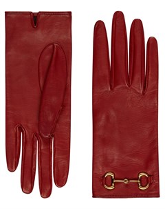 Перчатки с пряжкой Horsebit Gucci