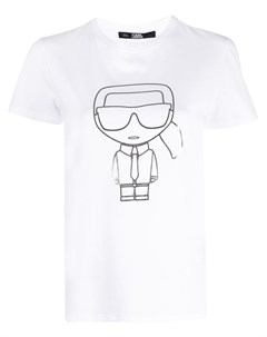 Футболка Ikonik Karl Outline Karl lagerfeld