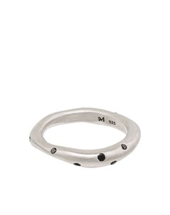 Серебряное кольцо с бриллиантами M. cohen