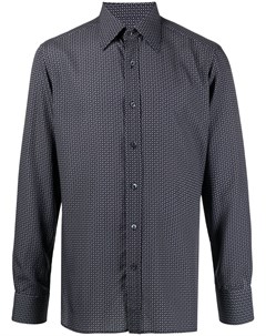 Рубашка с геометричным принтом Tom ford