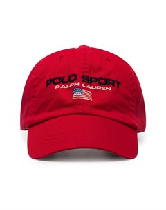 Бейсболка с вышитым логотипом Polo ralph lauren