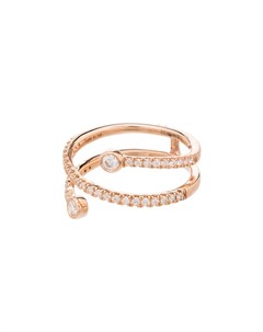 Кольцо из розового золота с бриллиантами Dana rebecca designs