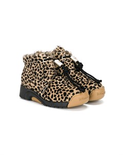 Ботинки с леопардовым принтом Bumper
