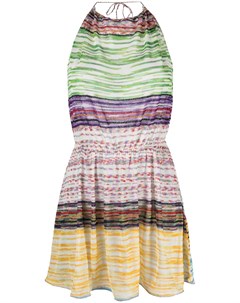 Пляжное платье с вырезом халтер Missoni mare