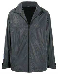 Куртка на молнии с высоким воротником Mcq