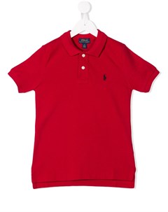 Рубашка поло с вышитым логотипом Ralph lauren kids