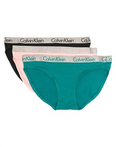 Комплект из трех трусов брифов Calvin klein underwear