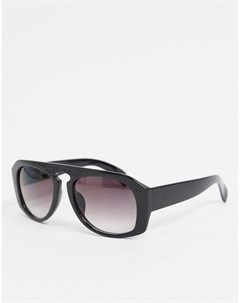 Женские круглые солнцезащитные очки в черной оправе Jeepers peepers