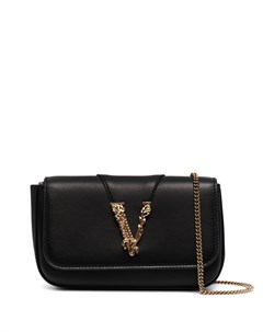 Мини сумка через плечо Vitello Versace
