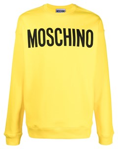 Толстовка с длинными рукавами и логотипом Moschino