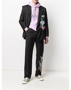 Двубортный пиджак с вышивкой Duoltd