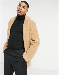 Плюшевое пальто с квадратным карманом Harry brown