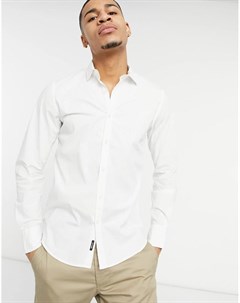 Белая рубашка с длинными рукавами Replay