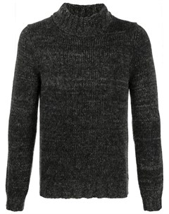 Меланжевый свитер с высоким воротником Cenere gb