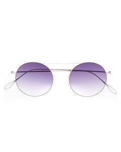 Солнцезащитные очки в круглой оправе с градиентными линзами Haffmans & neumeister