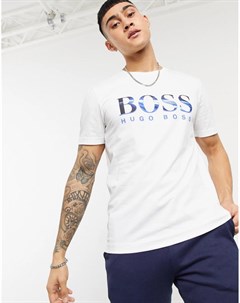 Белая футболка Tee 3 Boss athleisure