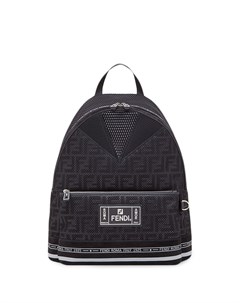 Объемный рюкзак с логотипом FF Fendi