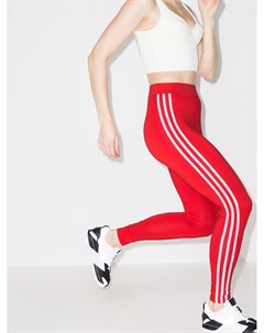 Легинсы Trefoil с контрастными полосками Adidas