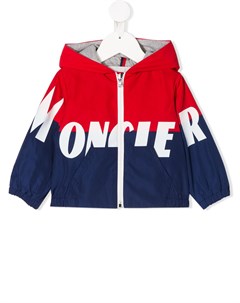 Куртка на молнии с логотипом Moncler enfant