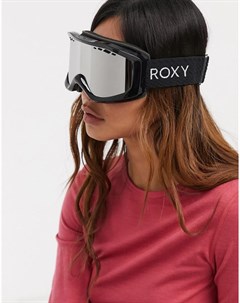 Черные горнолыжные очки с зеркальным эффектом Sunset Roxy