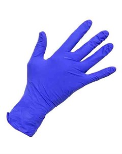 Перчатки нитриловые фиолетовые XL 100 шт Чистовье