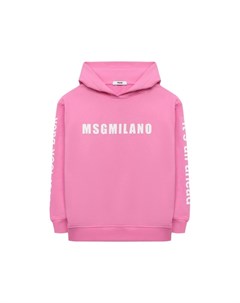 Хлопковое худи Msgm kids