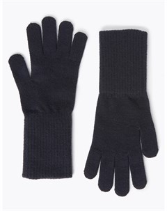 Вязаные перчатки с длинной манжетой Marks & spencer