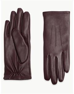 Женские перчатки из натуральной кожи Marks & spencer