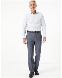 Фактурные брюки стандартного кроя Marks Spencer Marks & spencer