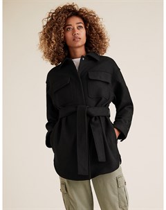 Куртка с добавлением шерсти в стиле милитари Marks Spencer Marks & spencer