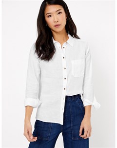Стильная женская рубашка из льна Marks Spencer Marks & spencer