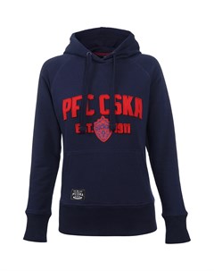 Толстовка женская PFC CSKA est 1911 цвет синий Пфк цска