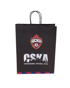 Пакет бумажный подарочный PFC CSKA 42х32х15 см Пфк цска