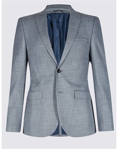 Пиджак мужской Textured Modern Slim текстурированный Marks & spencer