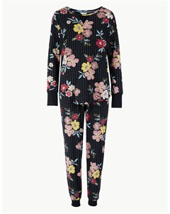 Пижама женская с крупным флористическим принтом Marks & spencer