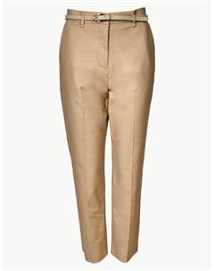 Прямые женские брюки укороченной длины Marks & spencer