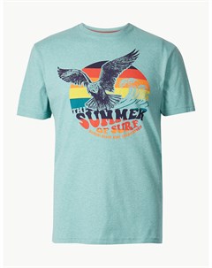 Мужская футболка с логотипом Summer of Surf Marks & spencer